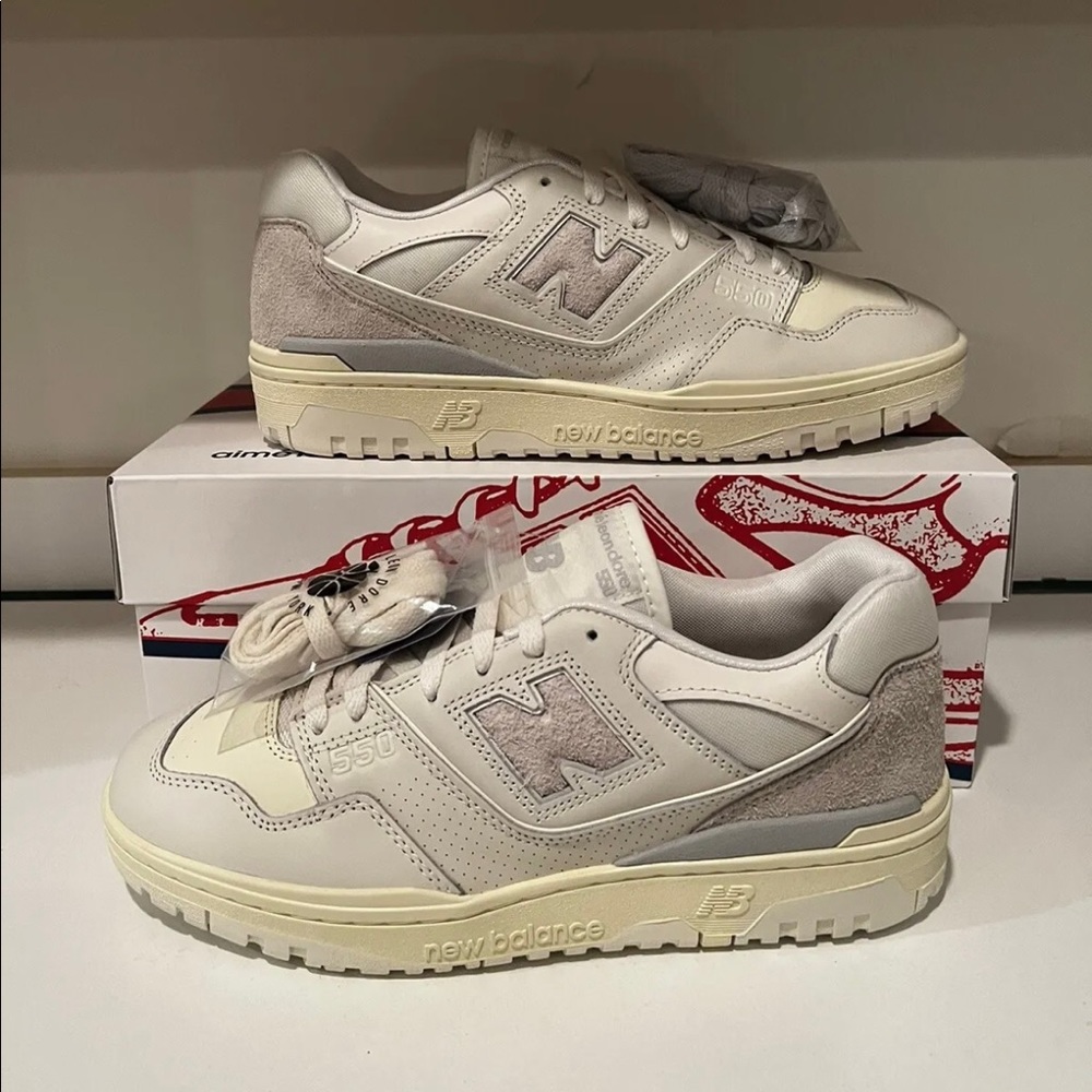 New balance 550 ALD white leather suede (Size 9 Mens)